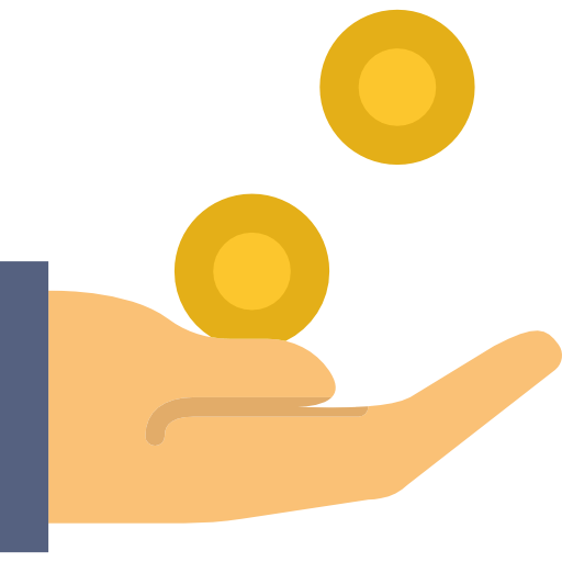 Hand with money